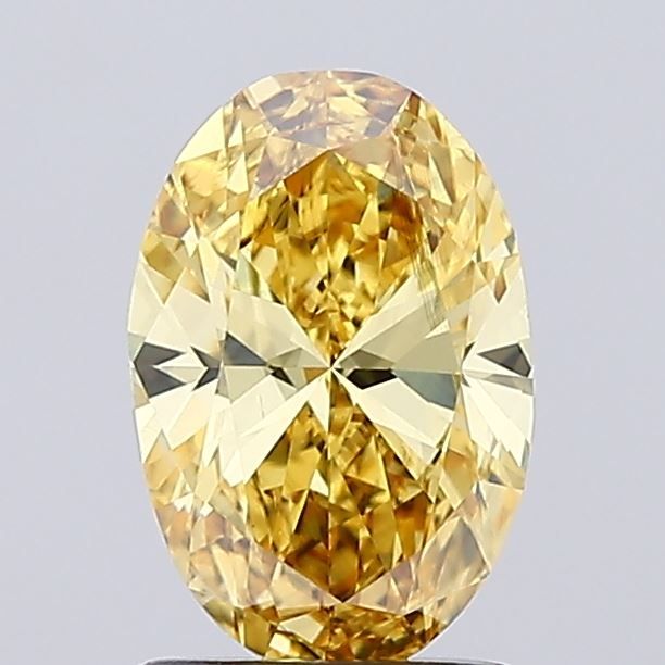 1.30 ct. oval Lab Grown Diamond front image