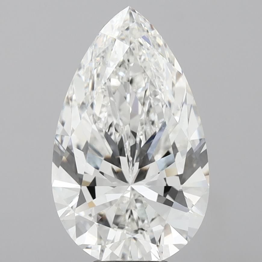 8.10 ct. pear Lab Grown Diamond front image