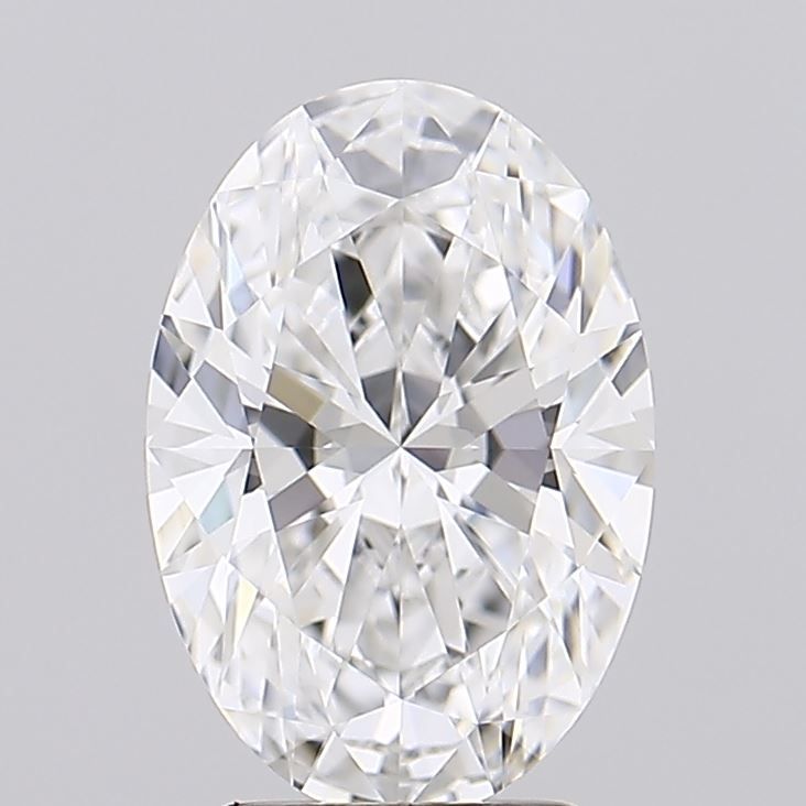 1.86 ct. oval Lab Grown Diamond front image