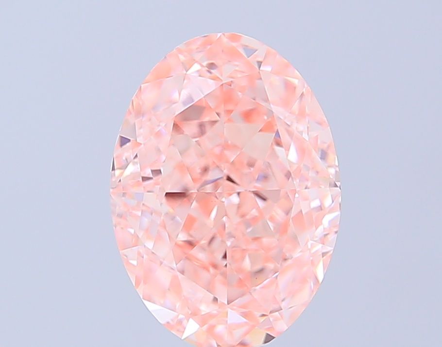 4.67 ct. oval Lab Grown Diamond front image