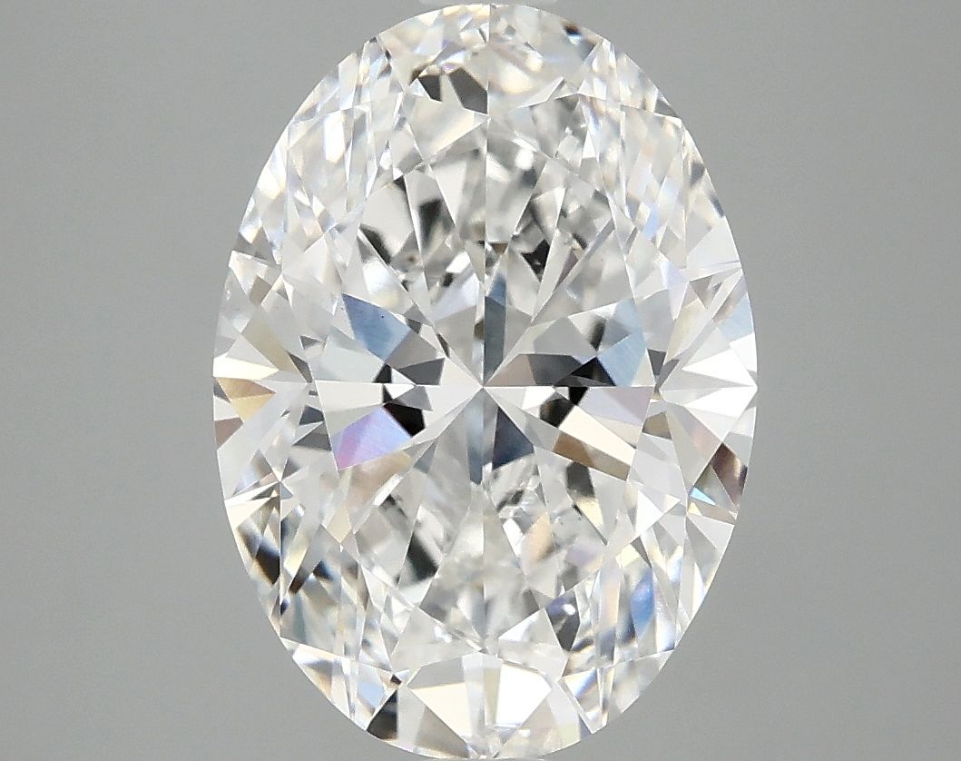 3.89 ct. oval Lab Grown Diamond front image
