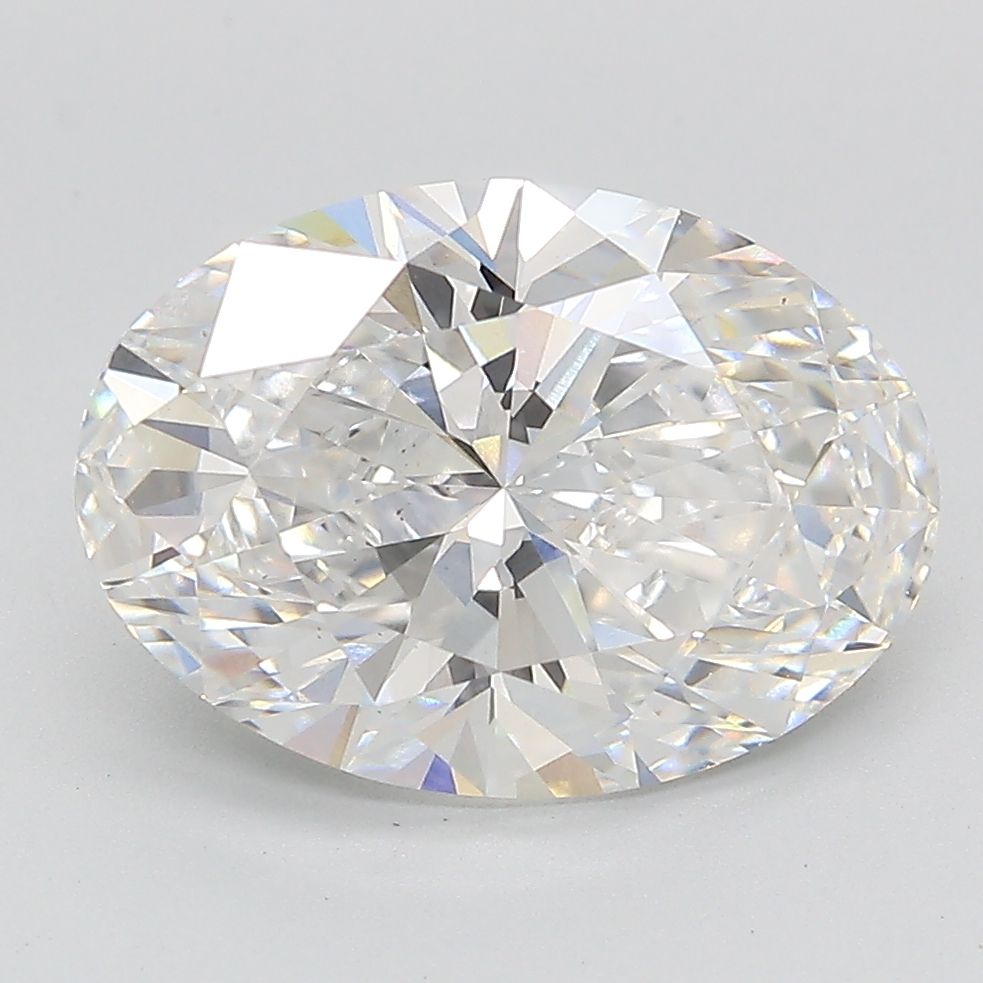 4.13 ct. oval Lab Grown Diamond front image