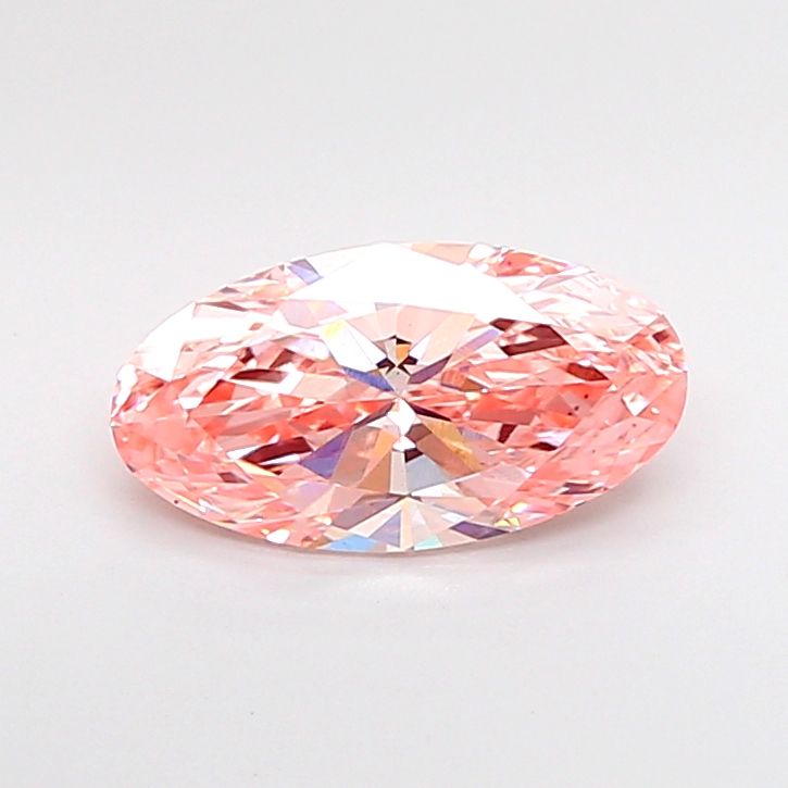 1.56 CT Fancy Vivid Pink OVAL