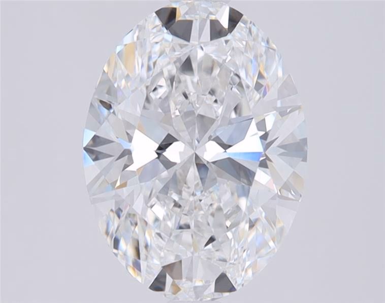 3.18 ct. oval Lab Grown Diamond front image