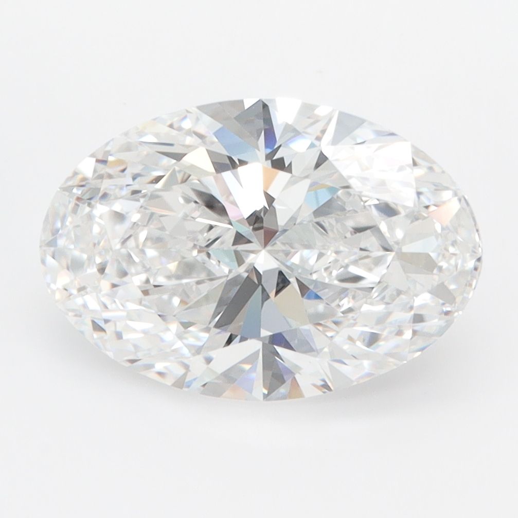 3.06 ct. oval Lab Grown Diamond front image