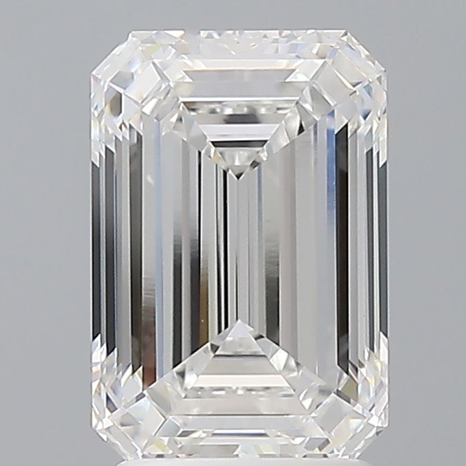 2.57 ct. emerald Lab Grown Diamond front image