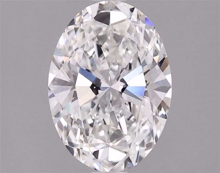 2.10 ct. oval Lab Grown Diamond front image