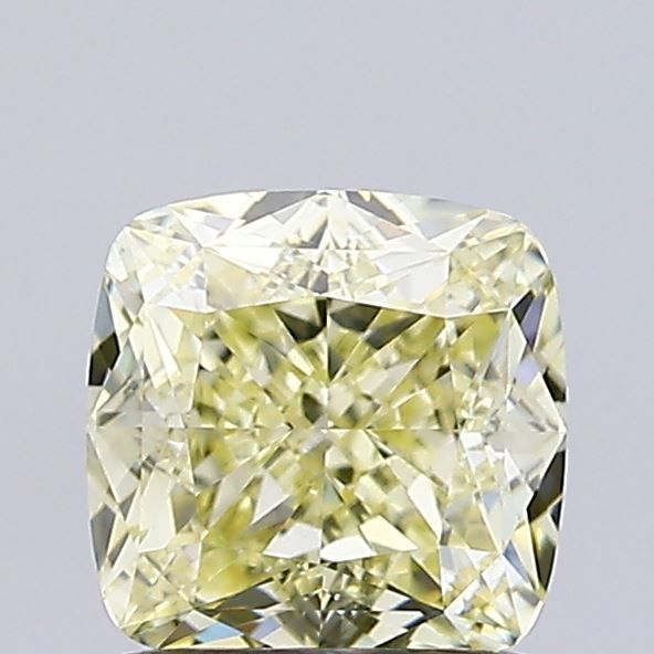 1.05 CT Fancy Light Yellow CUSHION MODIFIED