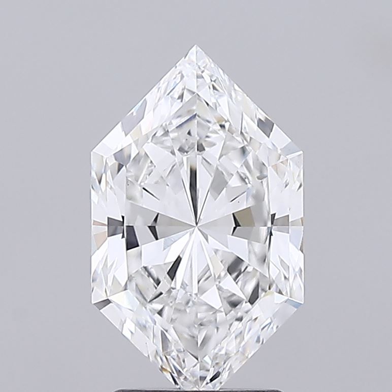 2.2 ct lab-grown Hexagonal Diamond