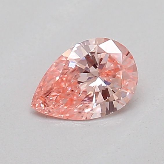 0.19 CT Fancy Vivid Pink PEAR