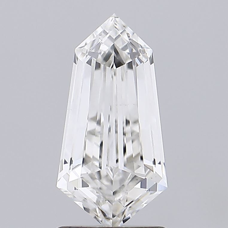 1.56 ct lab-grown Shield Diamond