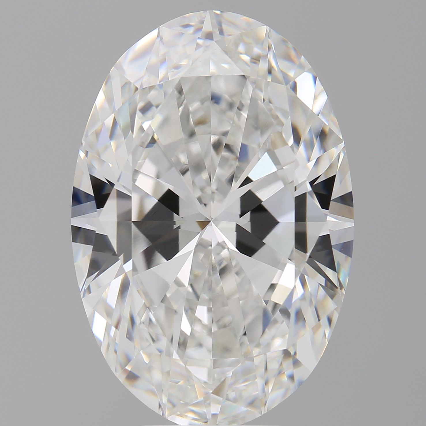 9.01 ct. oval Lab Grown Diamond front image