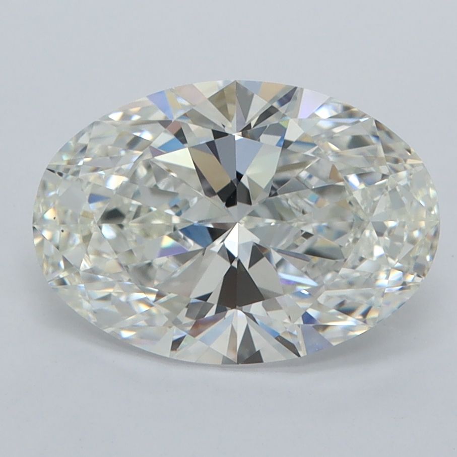2.45 ct. oval Lab Grown Diamond front image