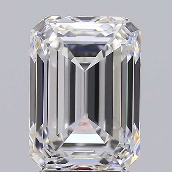 2.72 ct. emerald Lab Grown Diamond front image