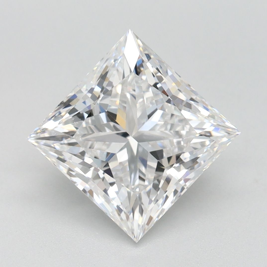 2.32 ct. princess Lab Grown Diamond front image