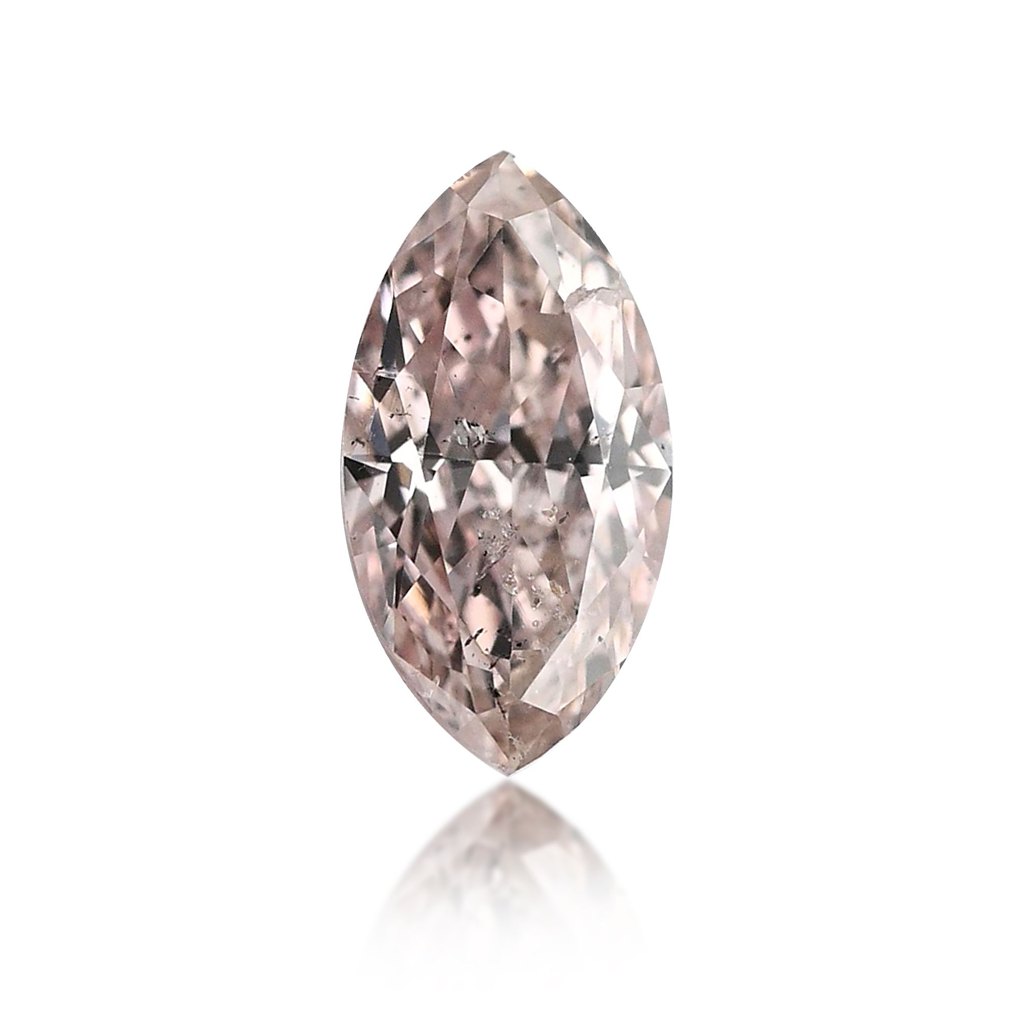 Diament 0.27 ct Fancy Light Pink Brown/