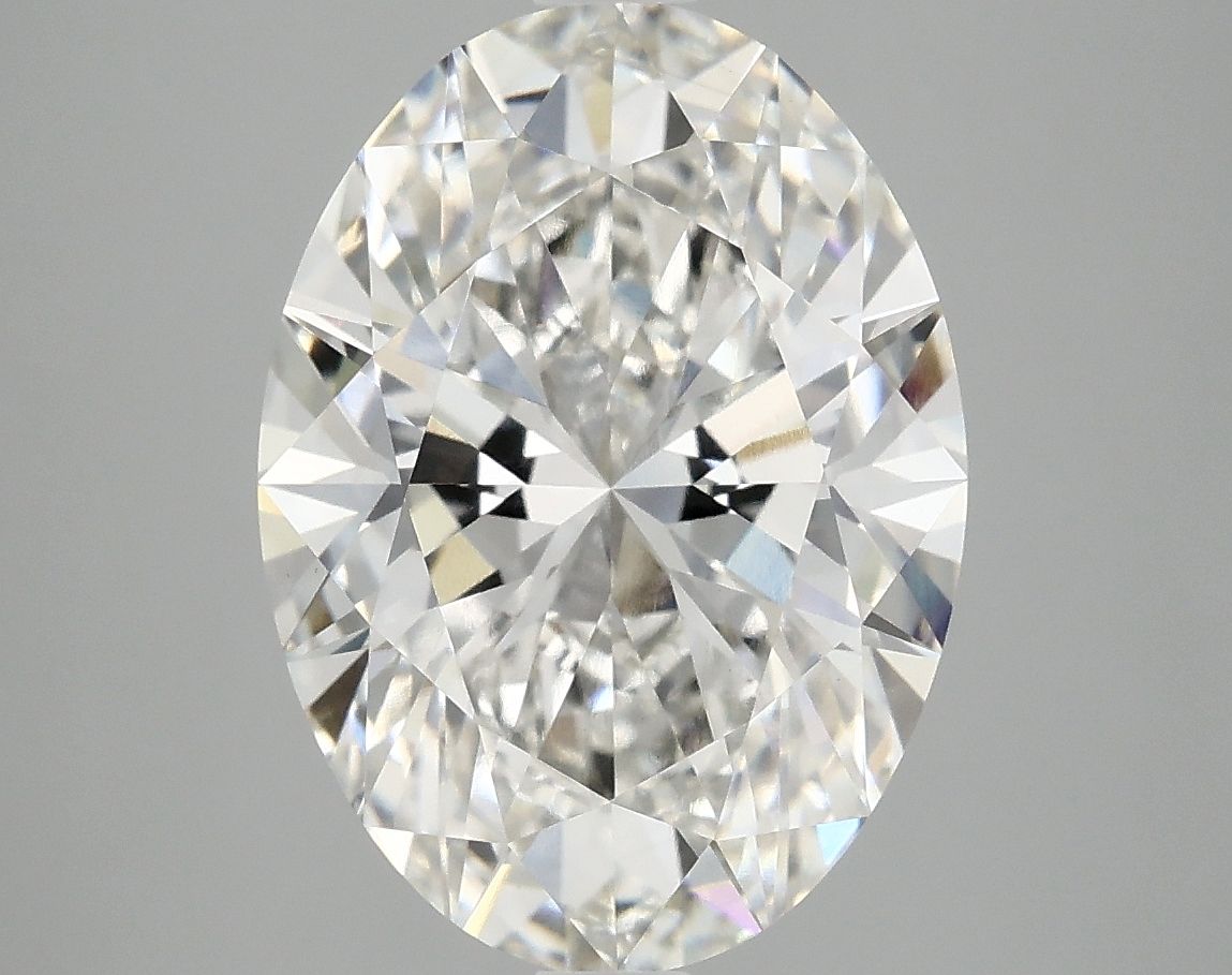 5.09 ct. oval Lab Grown Diamond front image