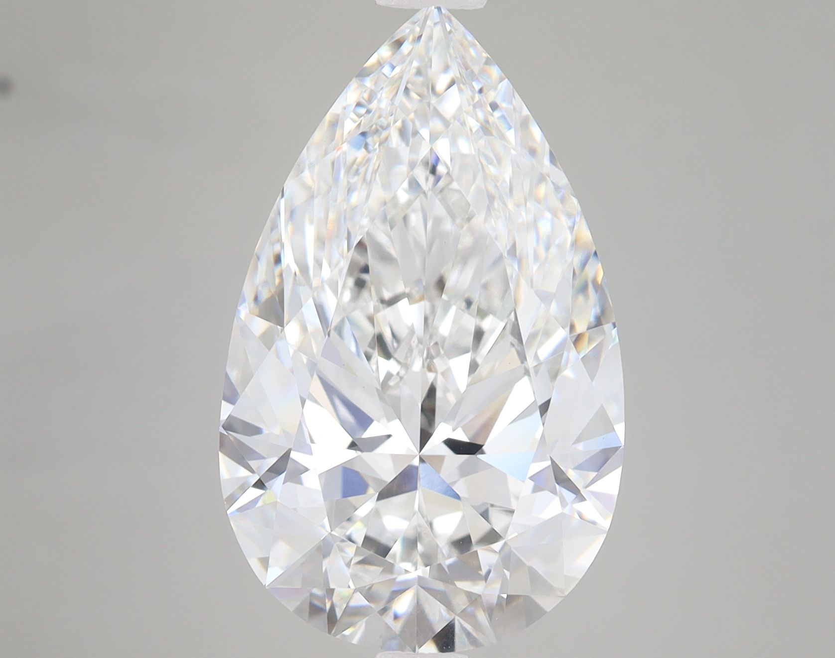 8.09 ct. pear Lab Grown Diamond front image