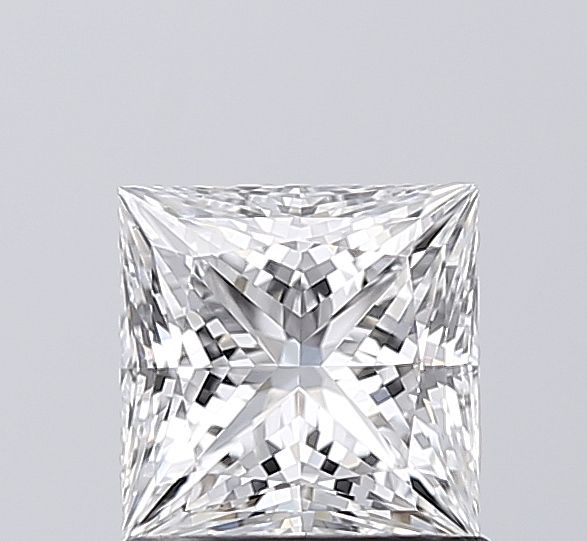 1.12 ct. princess Lab Grown Diamond front image