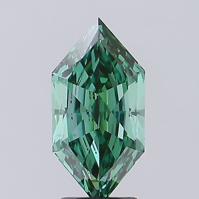 2.44 ct lab-grown Hexagonal Diamond