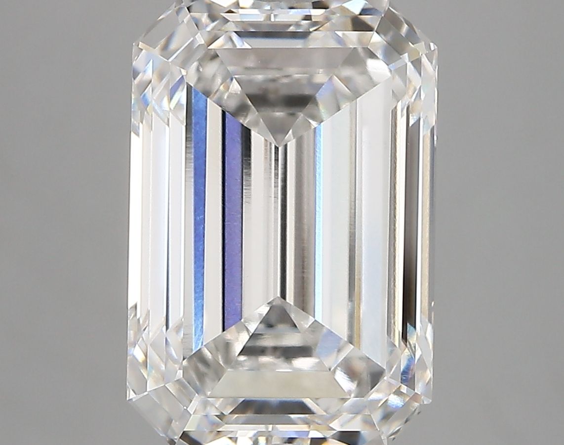 6.10 ct. emerald Lab Grown Diamond front image