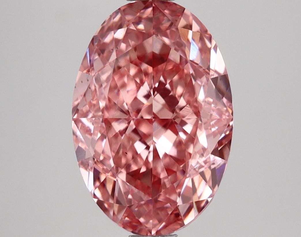 2.66 ct. oval Lab Grown Diamond front image