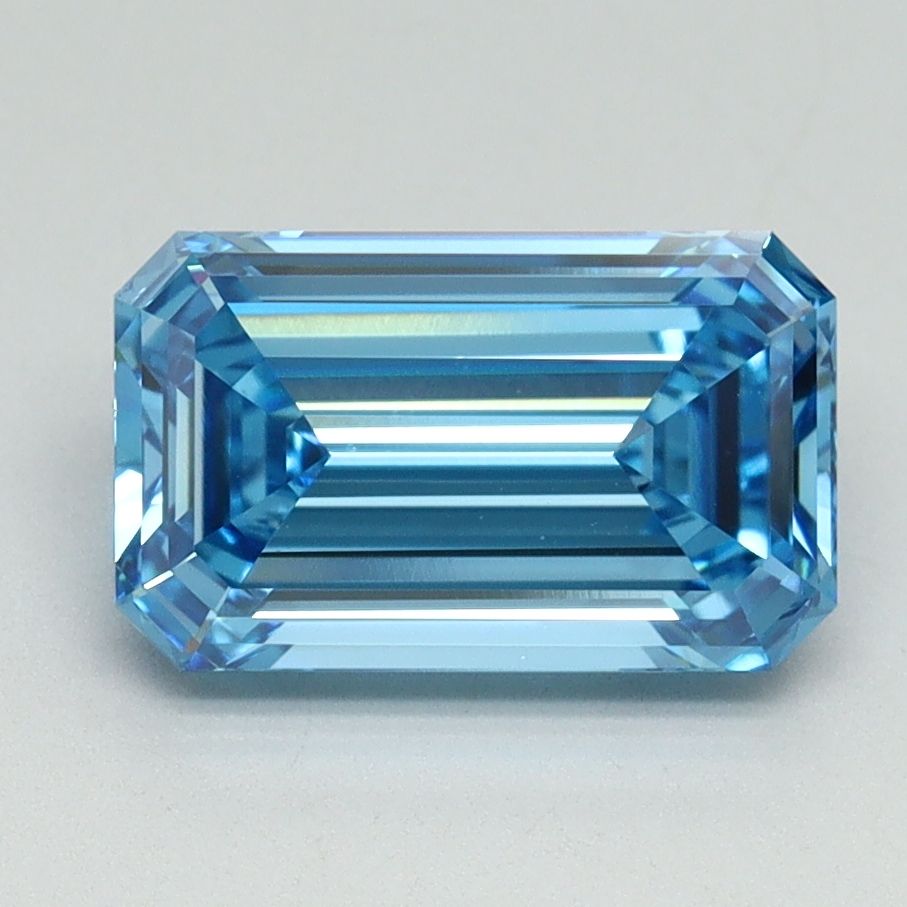 2.18 ct. emerald Lab Grown Diamond front image