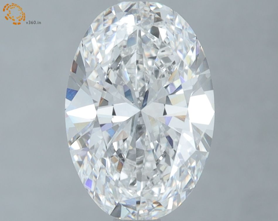 1.70 ct. oval Lab Grown Diamond front image