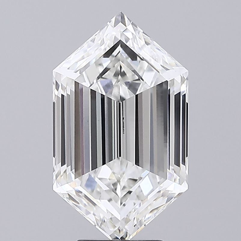 5.09 ct lab-grown Hexagonal Diamond