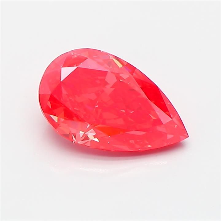 1.01 CT Fancy Vivid Red PEAR