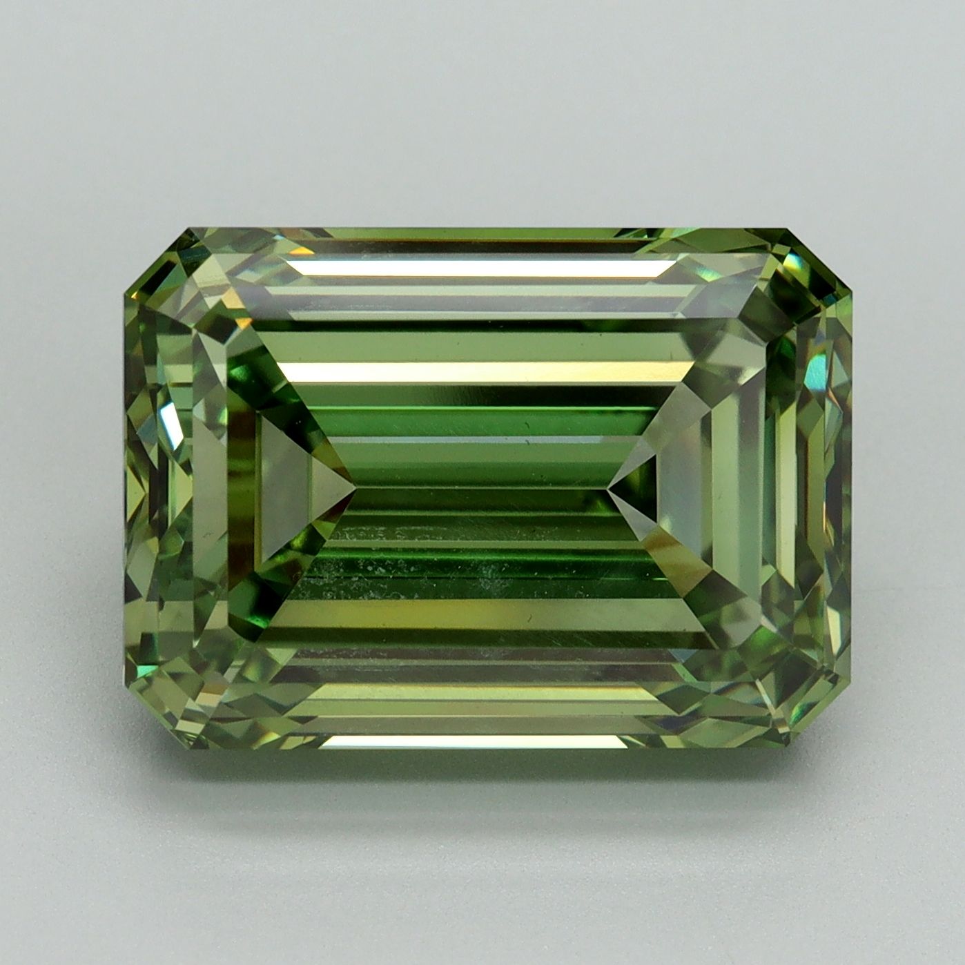 10.03 ct. emerald Lab Grown Diamond front image