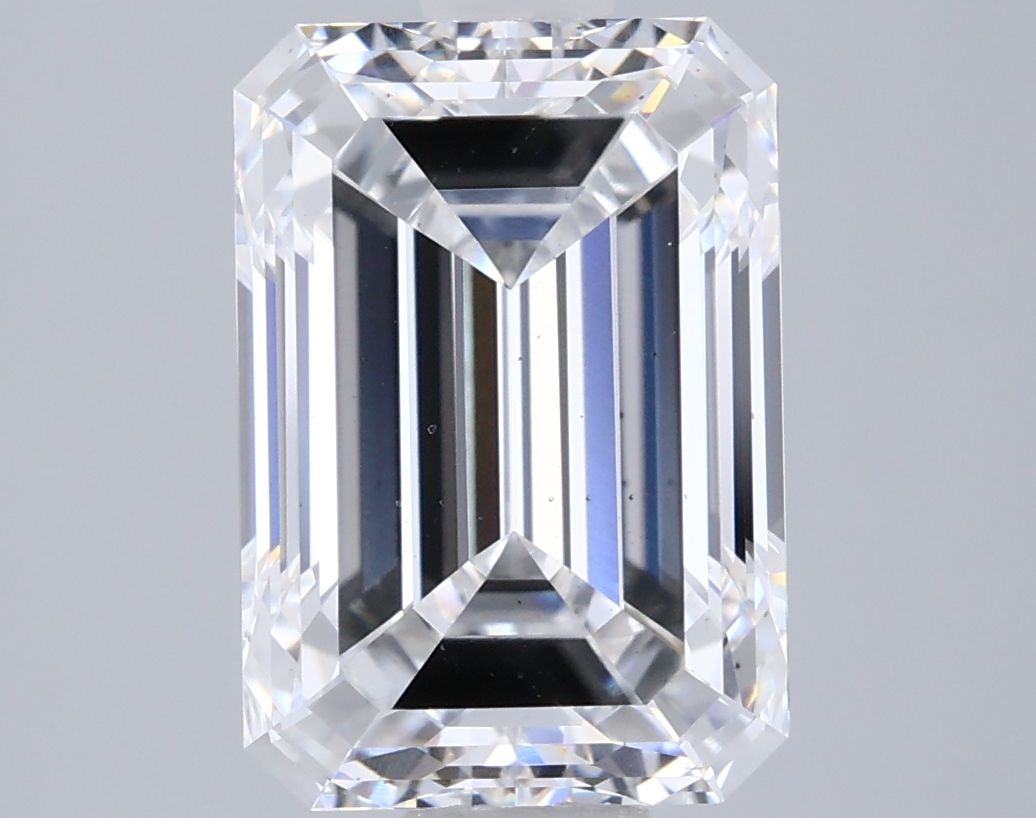 2.80 ct. emerald Lab Grown Diamond front image