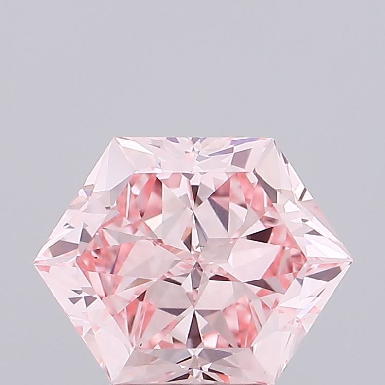 2.74 ct lab-grown Hexagonal Diamond