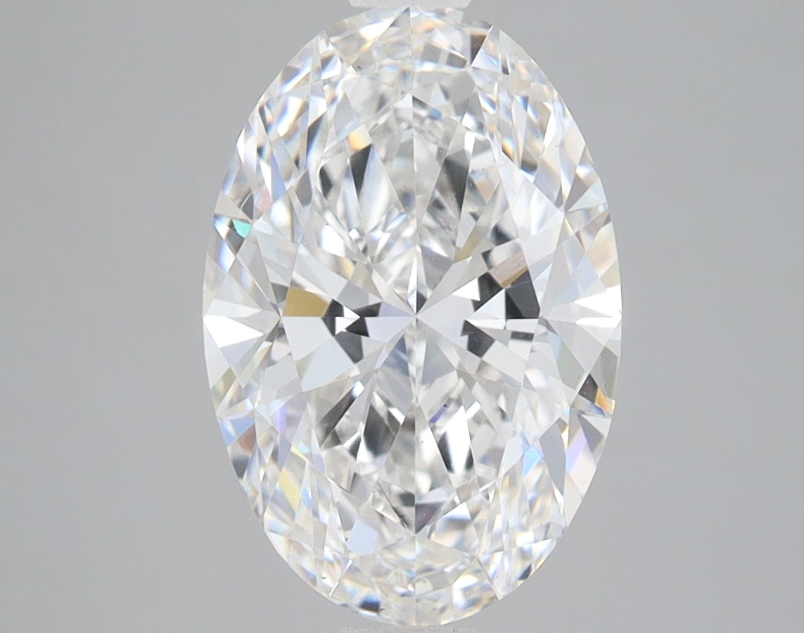 3.20 ct. oval Lab Grown Diamond front image