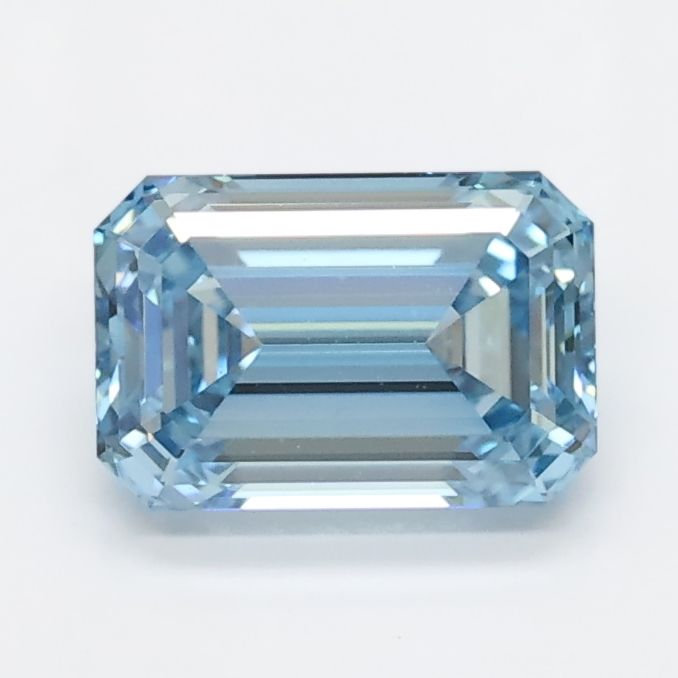 1.02 CT Fancy Vivid Blue EMERALD