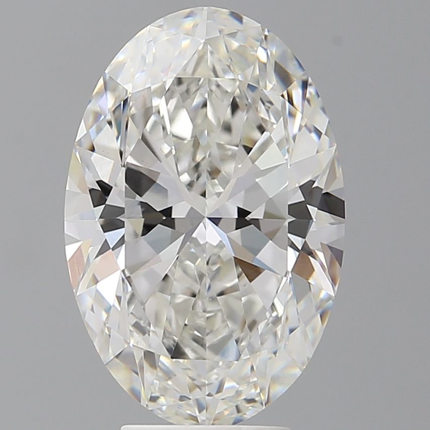5.55 ct. oval Lab Grown Diamond front image