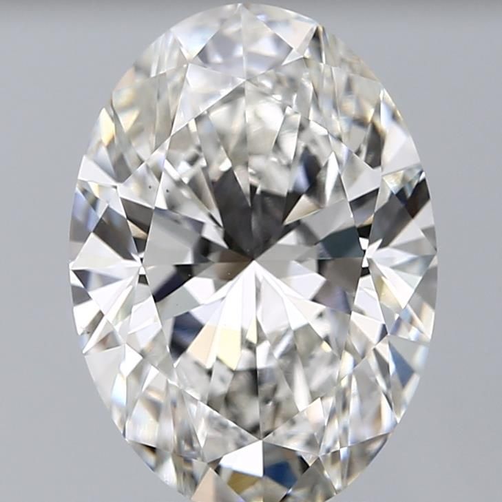 4.56 ct. oval Lab Grown Diamond front image
