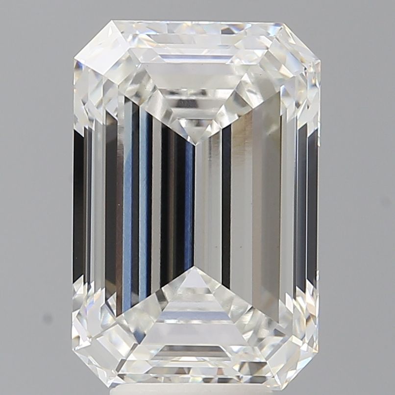 6.59 ct. emerald Lab Grown Diamond front image