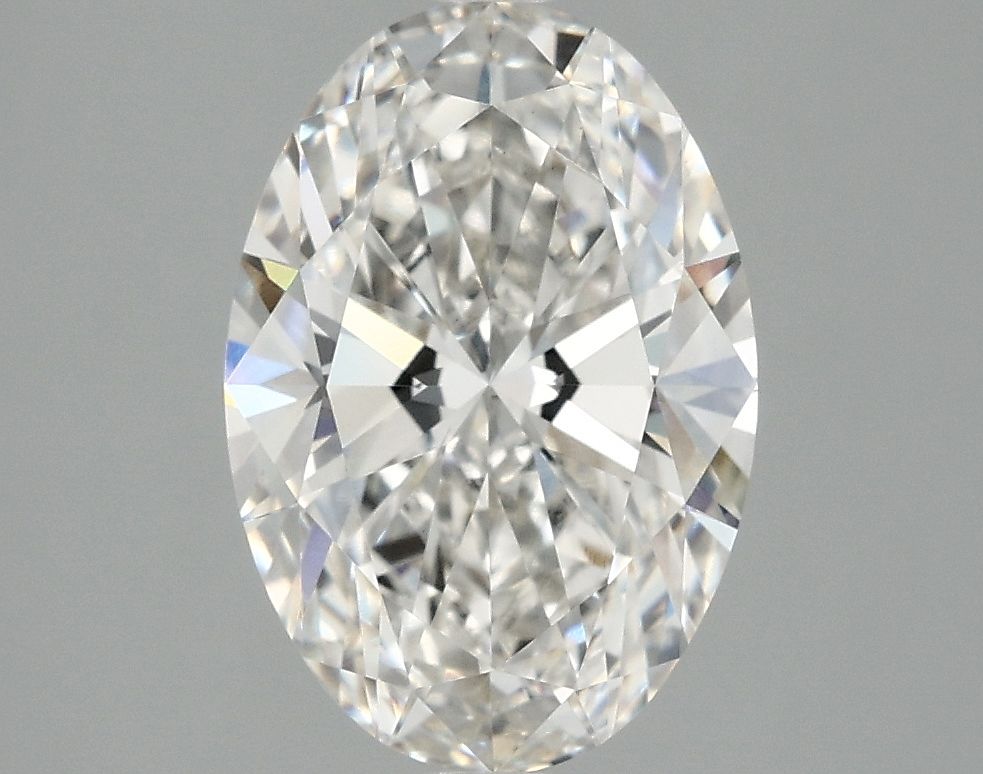 3.01 ct. oval Lab Grown Diamond front image