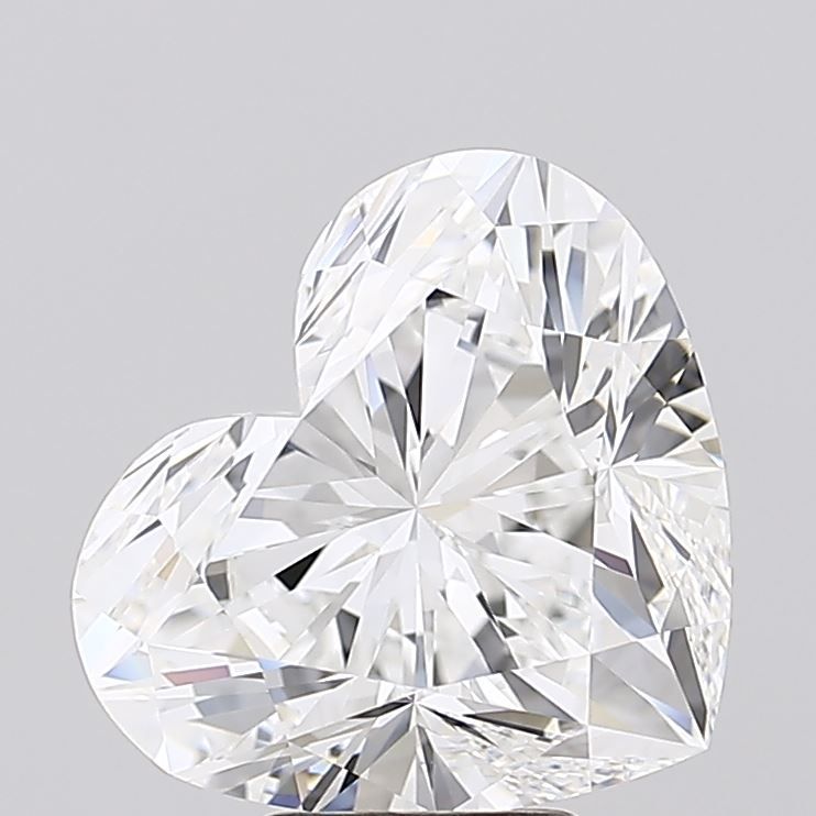 6.58 ct. heart Lab Grown Diamond front image