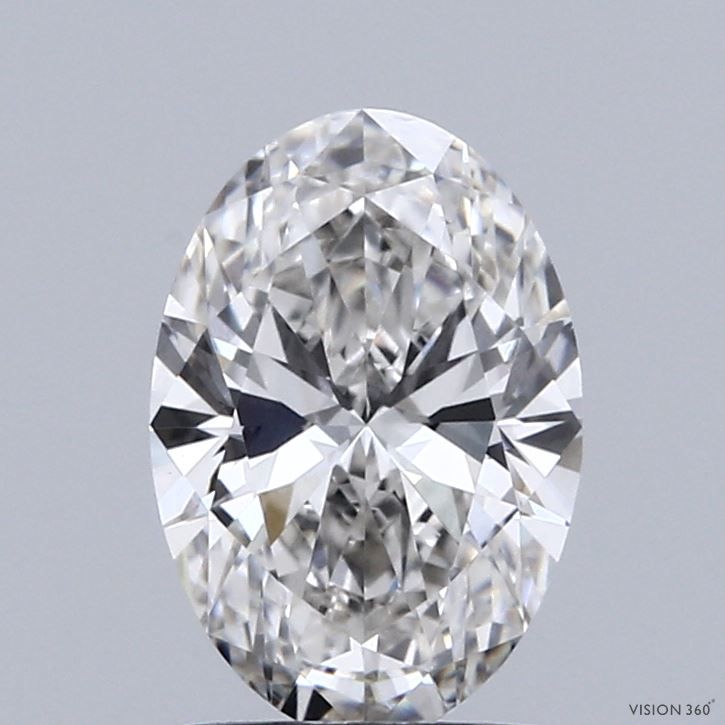 1.58 ct. oval Lab Grown Diamond front image