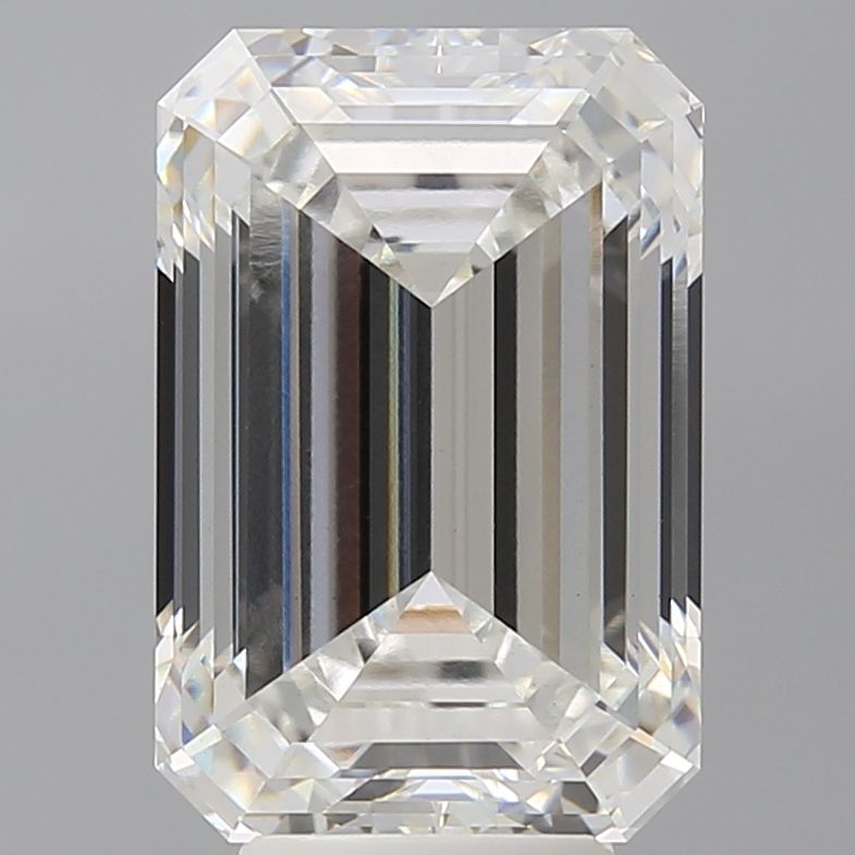6.58 ct. emerald Lab Grown Diamond front image