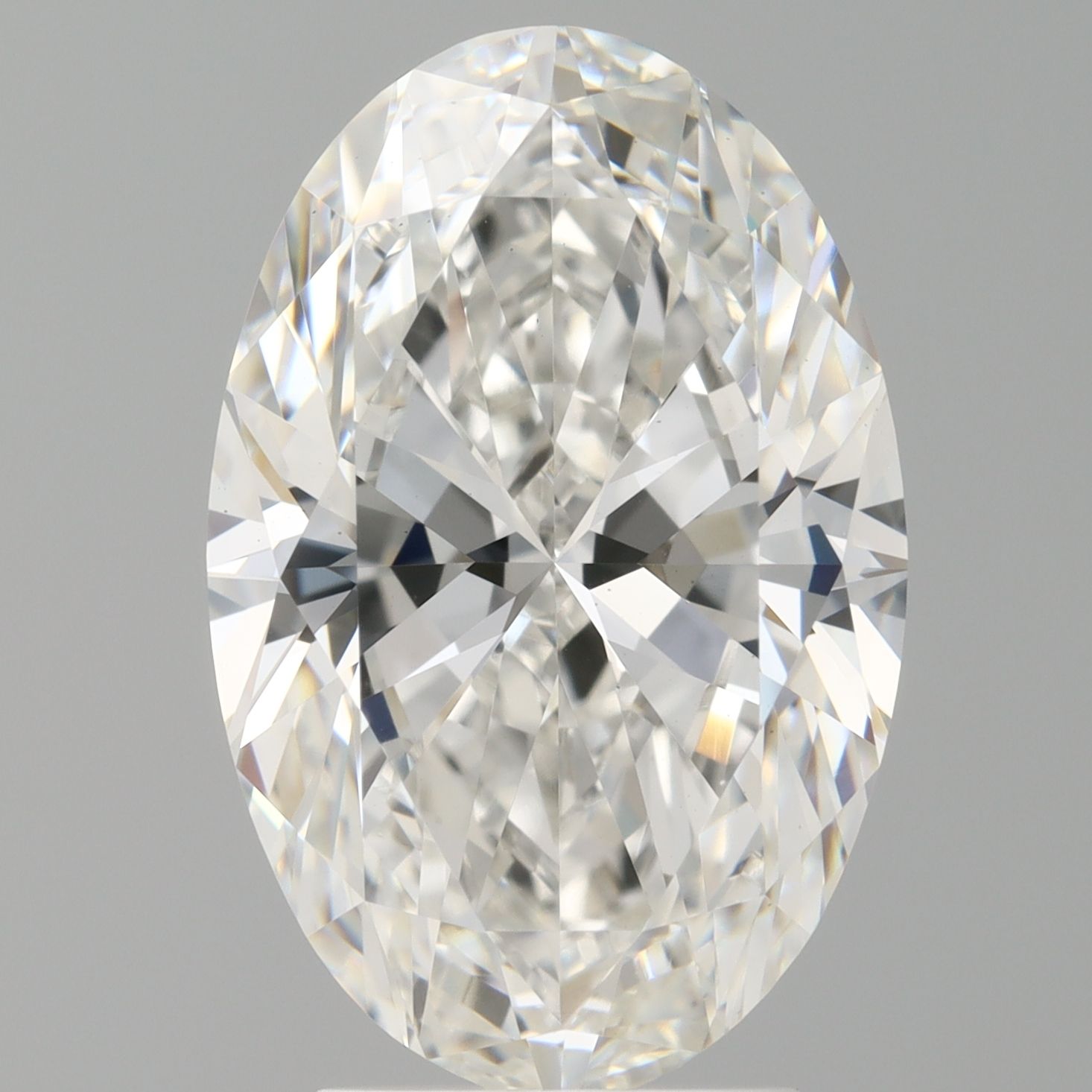 4.01 ct. oval Lab Grown Diamond front image