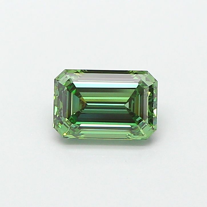 1.53 CT Fancy Vivid Green EMERALD