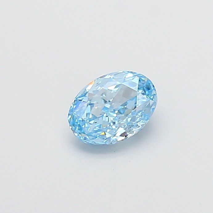 1.01 CT Fancy Vivid Blue OVAL