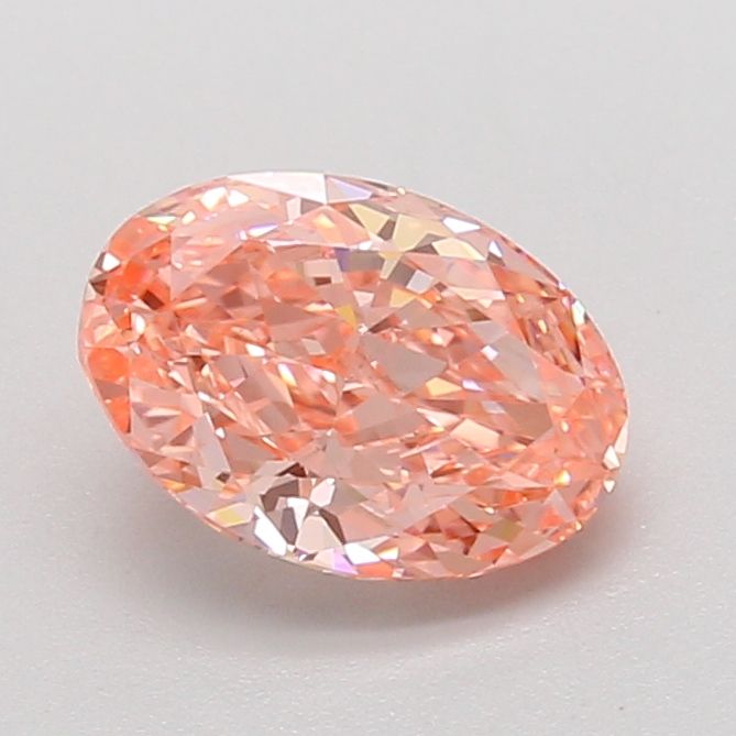 1.68 CT Fancy Vivid Pink OVAL