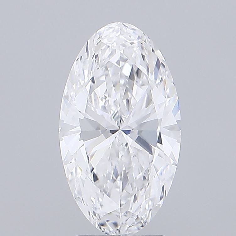 3.01 ct. oval Lab Grown Diamond front image