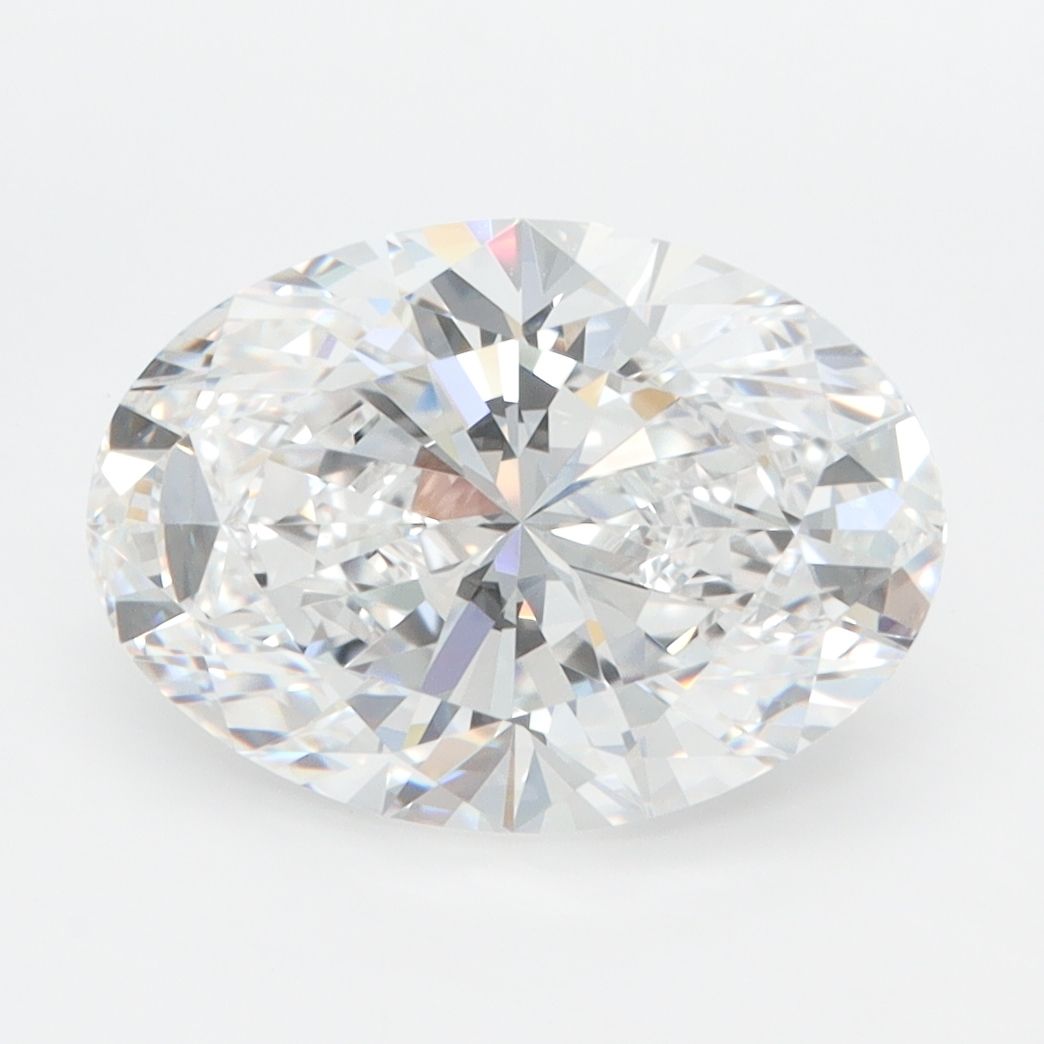3.38 ct. oval Lab Grown Diamond front image