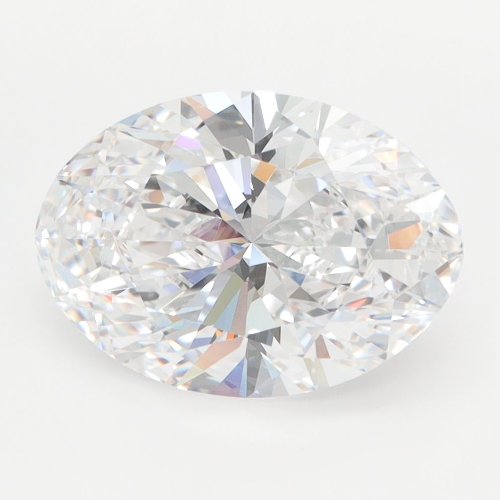 3.38 ct. oval Lab Grown Diamond front image