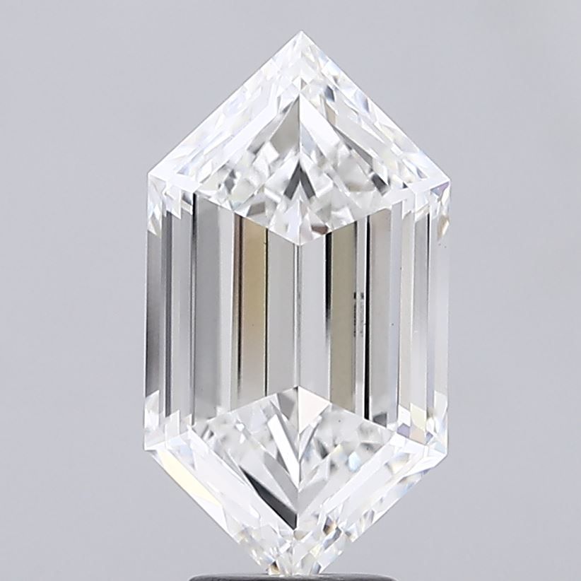 4.87 ct lab-grown Hexagonal Diamond